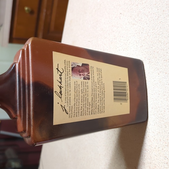 Vintage 70s Jim Beam Wildlife Collection Whiskey Bottle - Picture 4 of 10